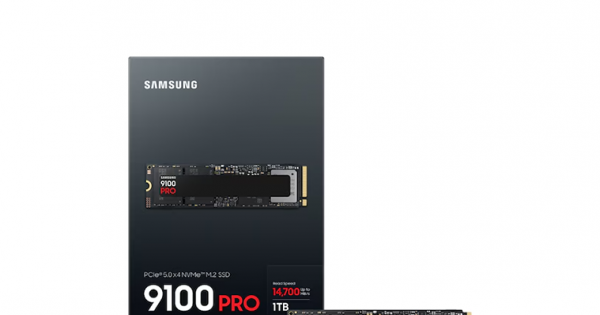 SAMSUNG 9100 Pro 1TB NVMe M.2 Gen.5 Solid State Drive